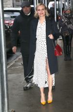 DIANE KRUGER Arrives at Good Morning America in New York 12/14/2017