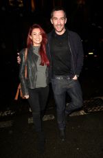 DIANNE BUSWELL and Anthony Quinlan Leaves Grand Pacific Restaurant in Manchester 12/22/2017