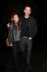 DIANNE BUSWELL and Anthony Quinlan Leaves Grand Pacific Restaurant in Manchester 12/22/2017
