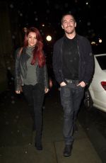 DIANNE BUSWELL and Anthony Quinlan Leaves Grand Pacific Restaurant in Manchester 12/22/2017