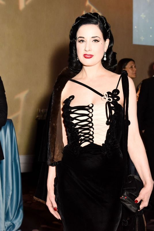 DITA VON TEESE at American Ballet Theatre Holiday Benefit Gala in Los Angeles 12/11/2017