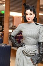 DITA VON TEESE at Rimowa x Alexandre Arnault Pop-up Event in Los Angeles 12/12/2017