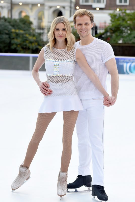 DONNA AIR at Dancing on Ice Photocall in London 12/19/2017