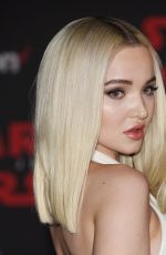 DOVE CAMERON at Star Wars: The Last Jedi Premiere in Los Angeles 12/09/2017