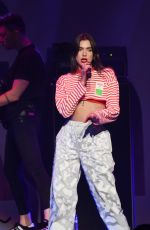 DUA LIPA Performs at 99.7 Now! Poptopia in San Jose 12/02/2017