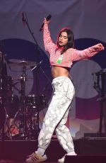 DUA LIPA Performs at 99.7 Now! Poptopia in San Jose 12/02/2017