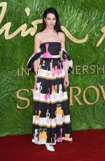 ELISA LASOWSKI at British Fashion Awards 2017 in London 12/04/2017