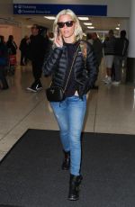 ELIZABETH BANKS at LAX Airport in Los Angeles 12/19/2017