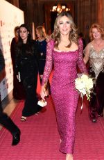 ELIZABETH HURLEY at The Look Woman of the Year Awards Gala in Vienna 11/29/2017