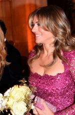 ELIZABETH HURLEY at The Look Woman of the Year Awards Gala in Vienna 11/29/2017