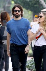 ELIZABETH OLSEN and Robbie Arnett Out for Ice Cream in Los Angeles 12/30/2017
