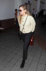 ELIZABETH OLSEN at LAX Airport in Los Angeles 12/01/2017