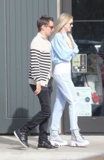 ELLE EVANS Out Shopping in Malibu 12/22/2017