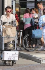 ELLE EVANS Out Shopping in Malibu 12/22/2017