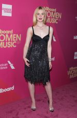 ELLE FANNING at 2017 Billboard Women in Music Awards in Los Angeles 11/30/2017