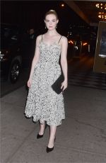 ELLE FANNING at L’Oreal Paris Women of Worth Celebration 2017 in New York 12/06/2017