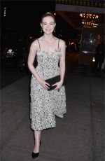 ELLE FANNING at L’Oreal Paris Women of Worth Celebration 2017 in New York 12/06/2017