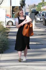 ELLE FANNING Out and About in Los Angeles 12/01/2017