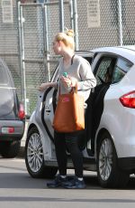 ELLE FANNING Out in Los Angeles 12/02/2017