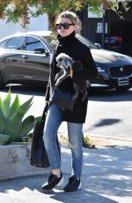 ELLEN POMPEO Out with Her Dog in West Hollywood 12/21/2071