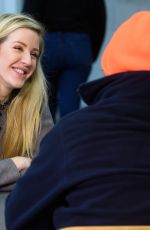 ELLIE GOULDING at Crisis Homeless Centre in London 12/23/2017