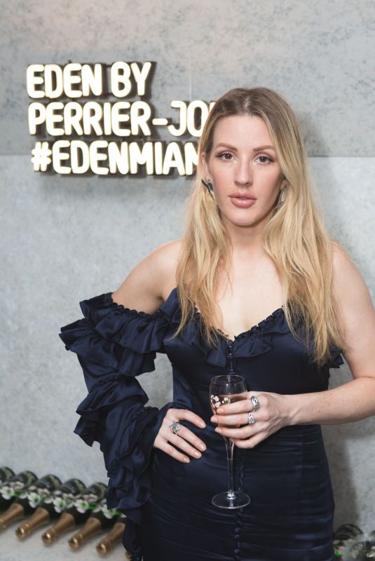 ELLIE GOULDING at The Ball of Eden in Miami 12/07/2017