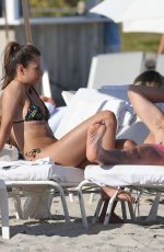EMELY FARDO in Bikini on the Beach in Miami 12/15/2017