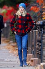 EMILY BLUNT Out and About in New York 11/30/2017