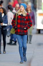 EMILY BLUNT Out and About in New York 11/30/2017
