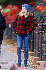 EMILY BLUNT Out and About in New York 11/30/2017