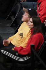 EMILY RATAJKOWSKI at Oklahoma City Thunder vs NY Knicks Game in New York 12/16/2017