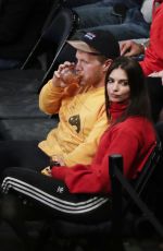 EMILY RATAJKOWSKI at Oklahoma City Thunder vs NY Knicks Game in New York 12/16/2017
