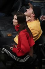 EMILY RATAJKOWSKI at Oklahoma City Thunder vs NY Knicks Game in New York 12/16/2017