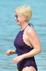EMMA FORBES in Swimsuit at a Beach in Barbados 12/21/2017
