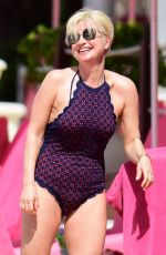 EMMA FORBES in Swimsuit at a Beach in Barbados 12/21/2017