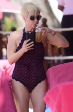 EMMA FORBES in Swimsuit at a Beach in Barbados 12/21/2017