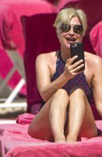 EMMA FORBES in Swimsuit at a Beach in Barbados 12/21/2017