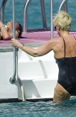 EMMA FORBES in Swimsuit at a Beach in Barbados 12/22/2017