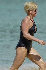 EMMA FORBES in Swimsuit at a Beach in Barbados 12/22/2017
