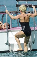 EMMA FORBES in Swimsuit at a Beach in Barbados 12/22/2017