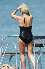 EMMA FORBES in Swimsuit at a Beach in Barbados 12/22/2017