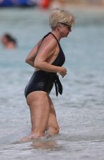 EMMA FORBES in Swimsuit at Sandy Lane Hotel in Barbados 12/28/2017