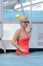EMMA FORBES in Swimsuit on Vacation in Barbados 12/27/2017