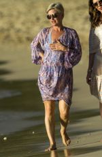 EMMA FORBES on Christmas Day at a Beach in Barbados 12/25/2017