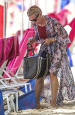 EMMA FORBES on Vacation in Barbados 12/29/2017