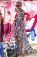 EMMA FORBES on Vacation in Barbados 12/29/2017