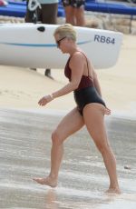 EMMA FORBES on Vacation in Barbados 12/29/2017