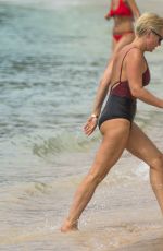 EMMA FORBES on Vacation in Barbados 12/29/2017