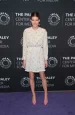 EMMA GREENWELL at The Path Season 3 Premiere at Paley Center in Beverly Hills 12/21/2017