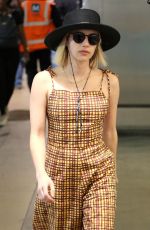 EMMA ROBERTS at Los Angeles International Airport 12/14/2017